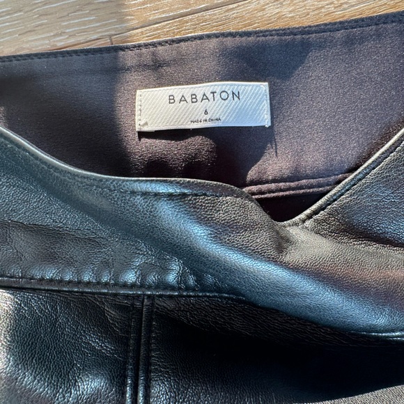 Aritzia Vegan Leather Pencil Skirt (Size 6) - Picture 5 of 6